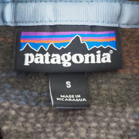 Patagonia® Worn Wear Micro D Snap-T Mens S Pullover Style # 26165 - Picture 4 of 12